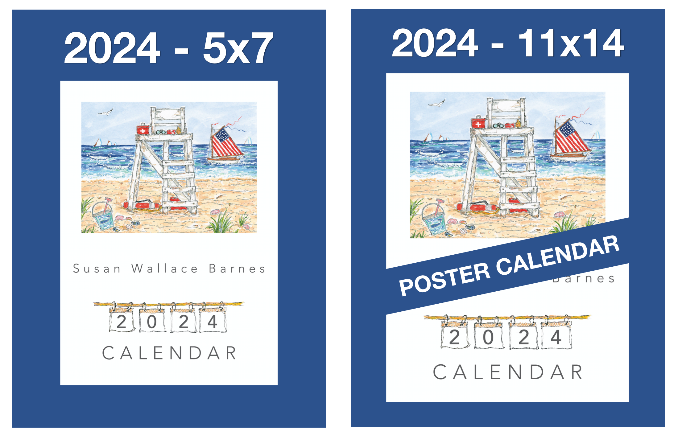 NEW 2024 SWB CALENDAR COLLECTIONS NOW AVAILABLE! SUSAN WALLACE BARNES
