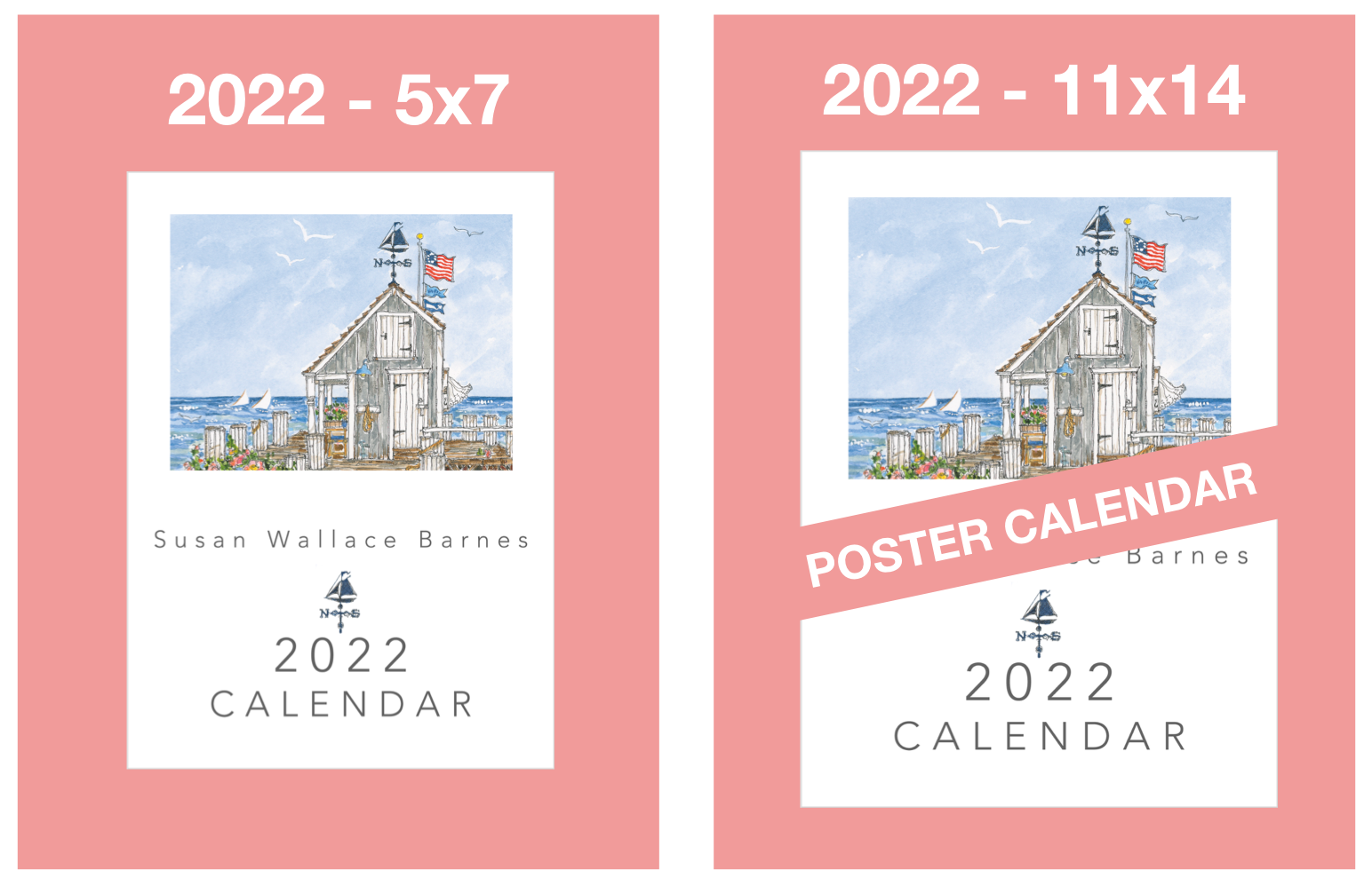 NEW 2022 SWB CALENDAR COLLECTIONS NOW AVAILABLE! SUSAN WALLACE BARNES