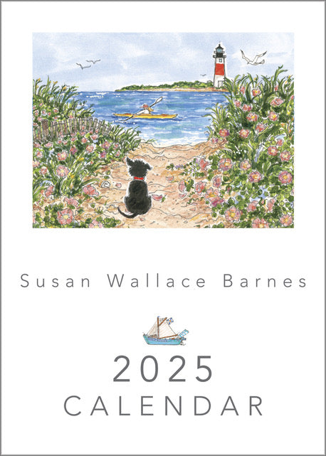 * 2025 * - 5 x 7 Susan Wallace Barnes 2025 Calendar