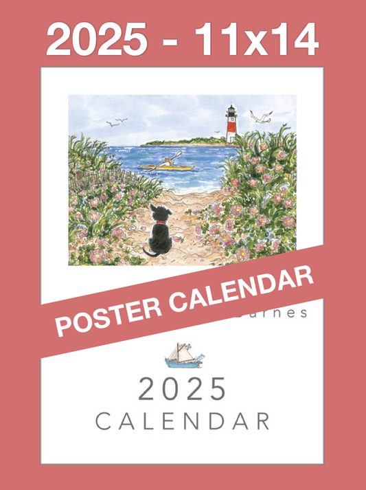 * 2025 * - 11 x 14 Susan Wallace Barnes 2025 * POSTER * Calendar