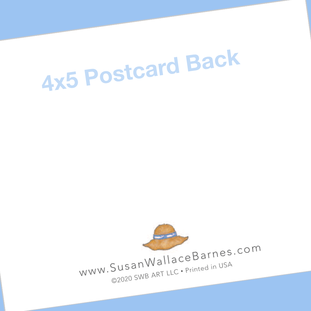 DECEMBER 2021 4x5 Postcards with Envelopes - SET OF 10