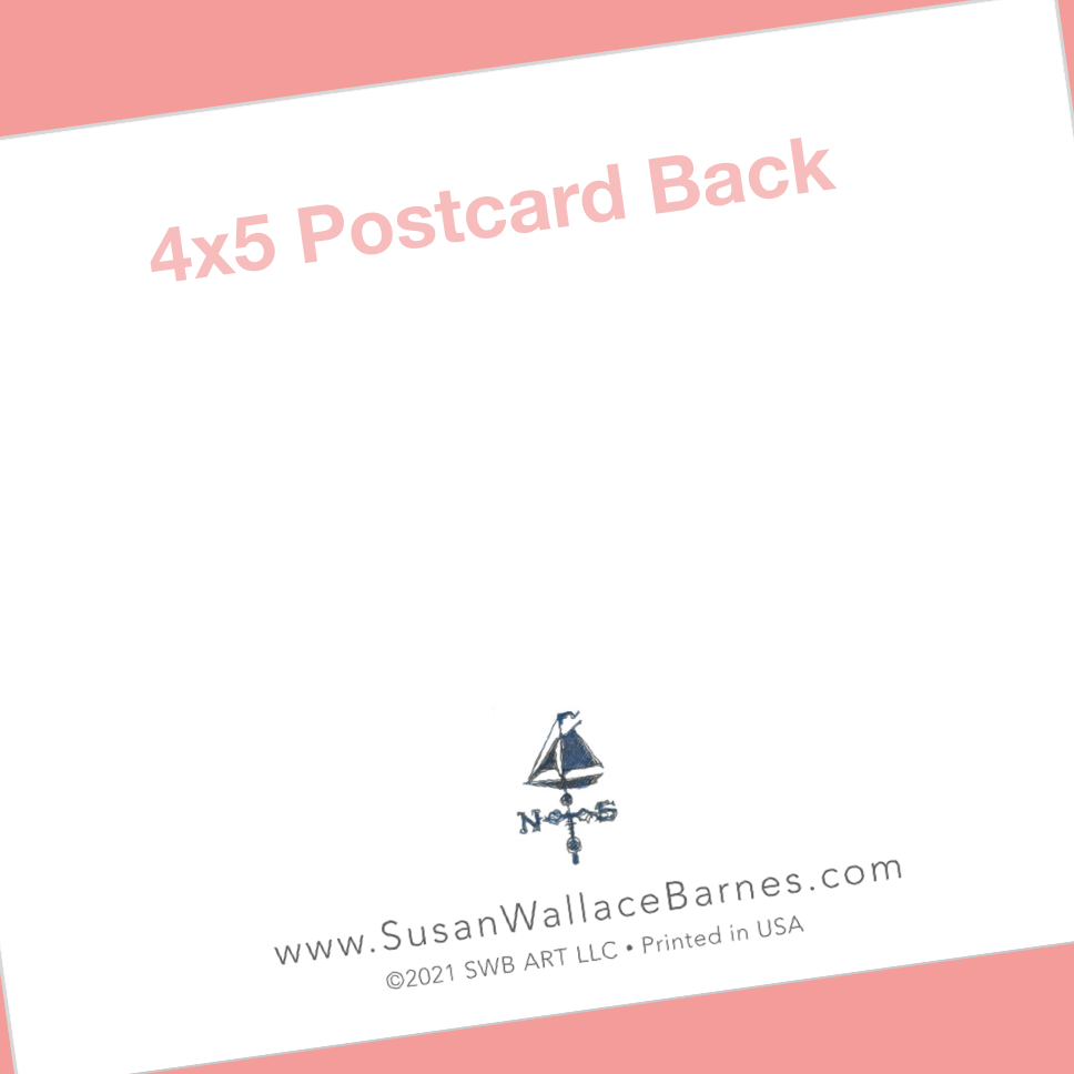 DECEMBER 2022 4x5 Postcards with Envelopes - SET OF 10