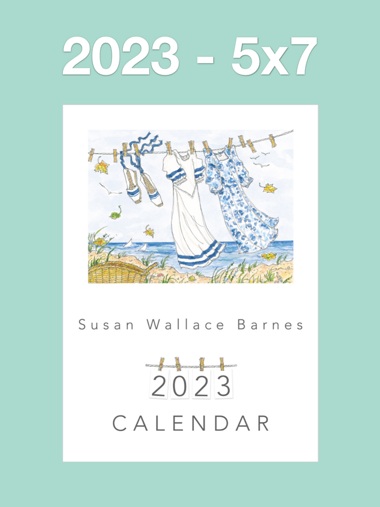 * 2023 * 5 x 7 Susan Wallace Barnes 2023 Calendar SUSAN WALLACE